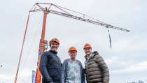 ‘Slotboom Torenkraan’ siert bouwproject van HSB