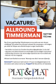 Vacature | Plat&Plat - Allround timmerman