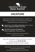 Vacature | Volendammer Vishandel Dean Karhof