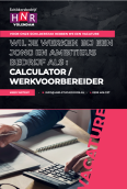 Vacature | HNR - Calculator / Werkvoorbereider