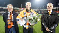 Afscheid van Kees Kras als steward bij FC Volendam