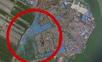 ‘Bij extreme neerslag stroomt een gebied ten westen van Volendam onder water’