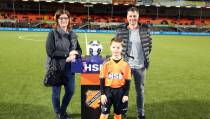 Rob Sier de mascotte van FC Volendam