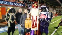 Stef Tuyp de mascotte van FC Volendam