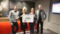 KIVO schenkt 3.000 euro aan Huis aan het Water