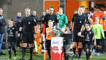 Dion Schilder mascotte van FC Volendam