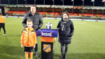 Mark Tol mascotte van FC Volendam