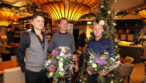 Piet Jonk en Jan Tol (Moos) 50 jaar tegelzetter