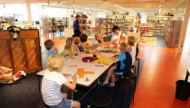 Monters-workshop in de bibliotheek Volendam
